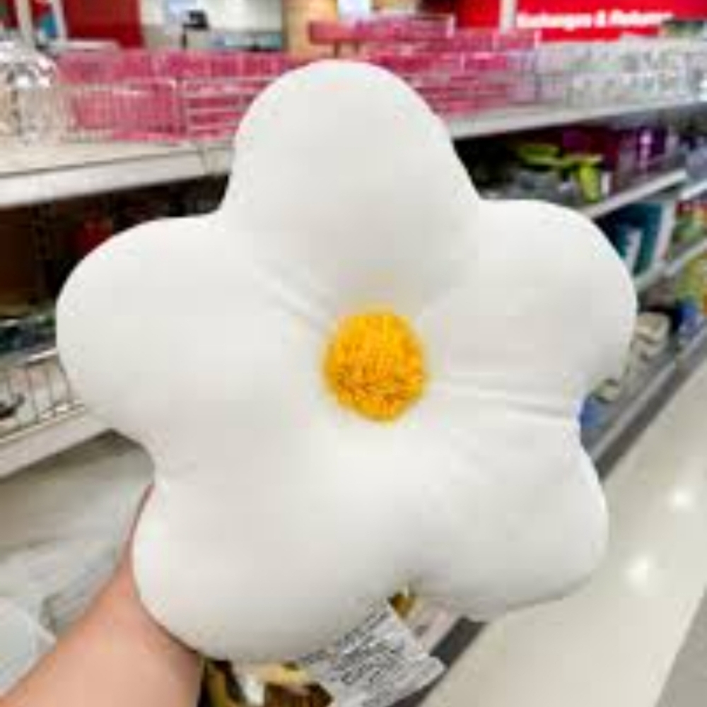 Target flower pillow